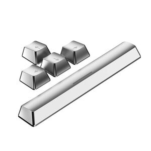 North Key Pack Silver Metallic: Flexible Design PVC Computer Keyboard & Mice NEW